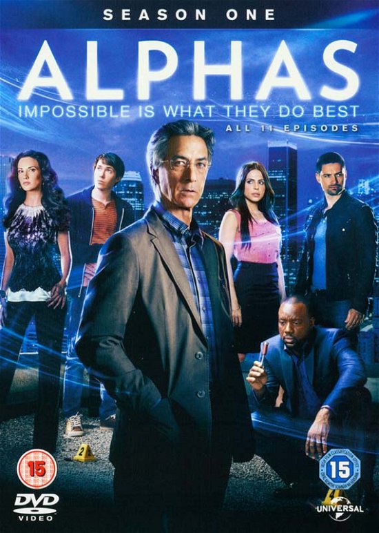 Cover for Alphas - Season 1 · Alphas Season 1 (DVD) (2012)