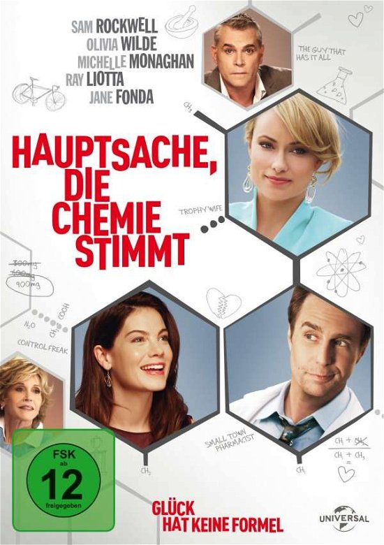 Cover for Olivia Wilde,michelle Monaghan,jane Fonda · Hauptsache,die Chemie Stimmt (DVD) (2014)