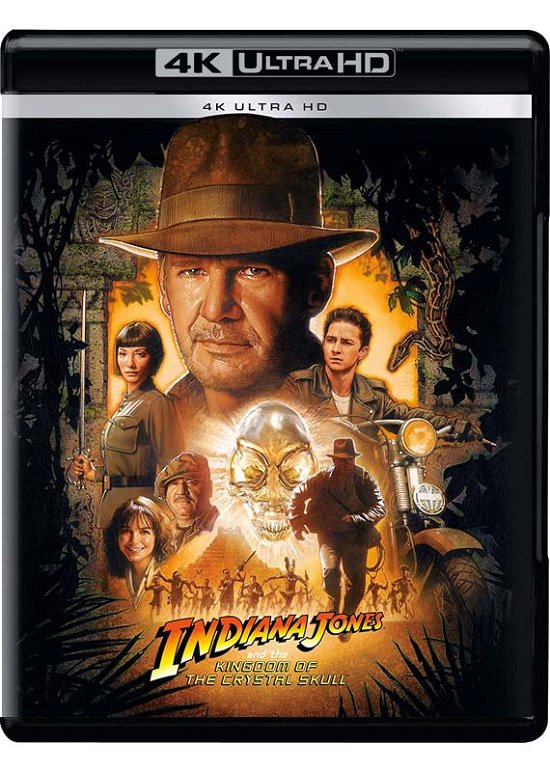 Indiana Jones And The Kingdom Of The Crystal Skull 4K Ultra - Indiana Jones  Kotcs Uhd - Elokuva - Paramount Pictures - 5056453205283 - maanantai 5. kesäkuuta 2023