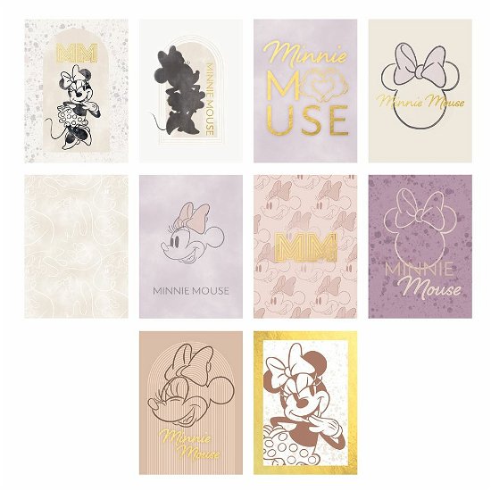 Cover for Disney: Pyramid · Minnie Mouse - Iconic 10 Pieces (Postcards / Set Cartoline) (MERCH)
