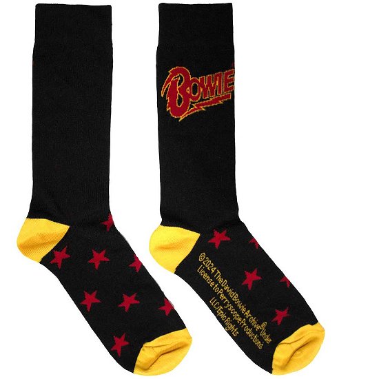 Cover for David Bowie · David Bowie Unisex Ankle Socks: Stars (UK Size 6 - 11) (Bekleidung)