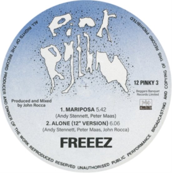 Cover for Freeez · Mariposa / Alone (LP) (2022)