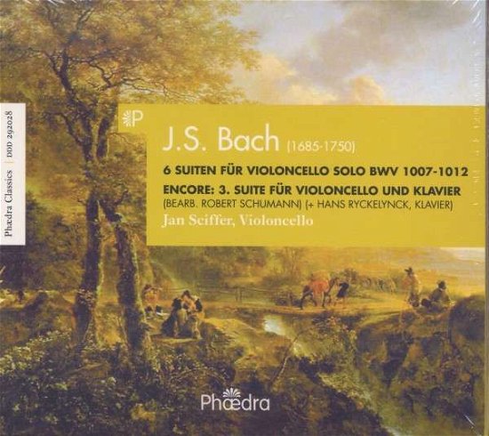 Cover for Schumann / Bach · 6 Suiten Fur Violoncello Solo / Suite 3 (CD) [Digipak] (2014)