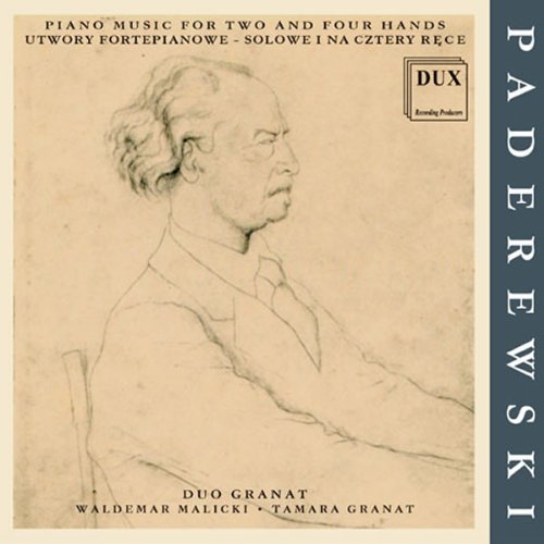 Cover for Malicki / Granat · Piano Music for Two and Four Hands Dux Klassisk (CD) (2001)