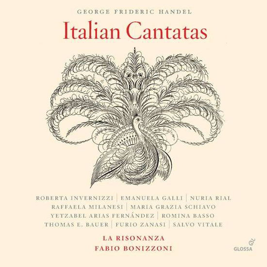 Italian Cantatas - Handel - Muziek - GLOSSA - 8424562215283 - 19 juli 2019