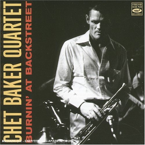 Cover for Chet -Quartet- Baker · Burnin' At Backstreet (CD) (1990)