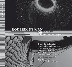 Cover for Roderik De Man · Hear, Hear! And Electroacoustic Wor (CD) (2014)