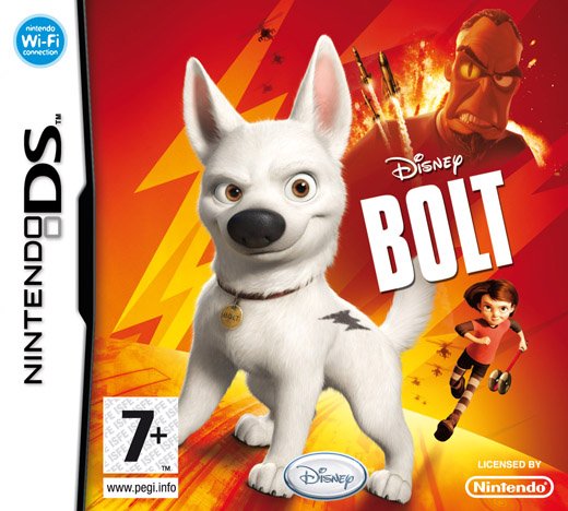 Cover for Disney Interactive · Disney's Bolt (DS) (2009)