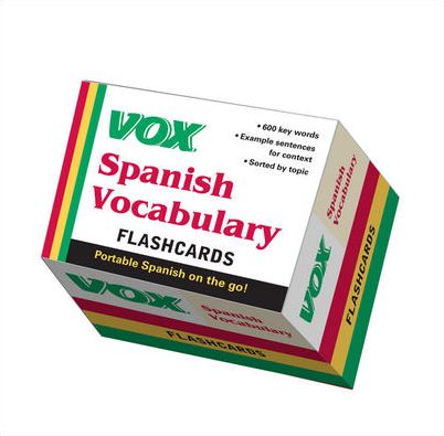 VOX Spanish Vocabulary Flashcards - Vox - Książki - McGraw-Hill Education - Europe - 9780071771283 - 7 grudnia 2011