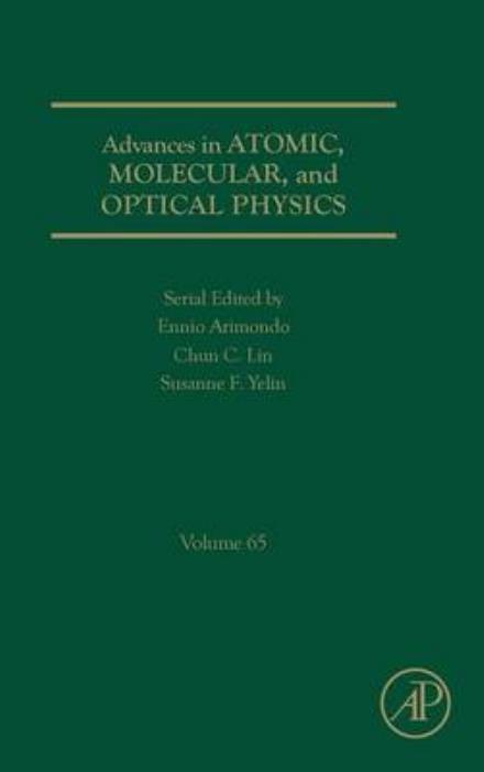 Cover for Advances in Atomic, Molecular, and Optical Physics (Gebundenes Buch) (2016)