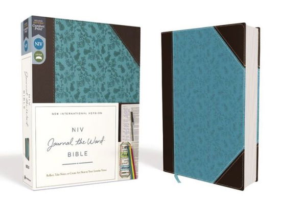 Journal the Word Bible Reflect, Take Notes, or Create Art Next to Your Favorite Verses - Zondervan - Books - HarperCollins Publishers - 9780310450283 - June 5, 2018