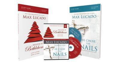 Cover for Max Lucado · Because of Bethlehem/He Chose the Nails Study Guides with DVD: Love is Born, Hope is Here (Paperback Bog) (2016)