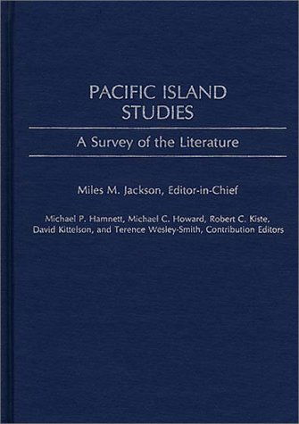 Cover for Miles M. Jackson · Pacific Island Studies: A Survey of the Literature - Bibliographies and Indexes in Sociology (Hardcover Book) (1986)