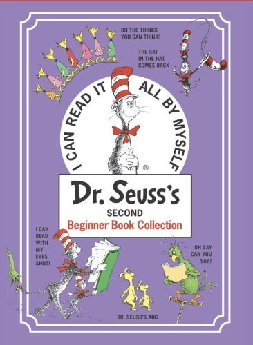 Cover for Dr. Seuss · Dr. Seuss's Second Beginner Book Collection: The Cat in the Hat Comes Back; Dr. Seuss's ABC; I Can Read with My Eyes Shut!; Oh, the Thinks You Can Think!; Oh Say Can You Say? - Beginner Books (R) (Bog) [Box edition] (2011)