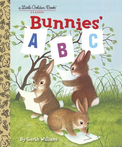 Bunnies' ABC - Little Golden Book - Garth Williams - Books - Random House USA Inc - 9780385391283 - January 6, 2015