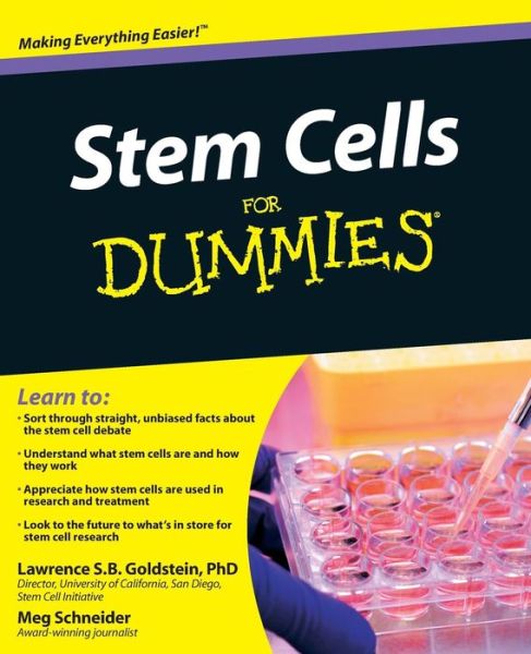 Cover for Lawrence S.B. Goldstein · Stem Cells For Dummies (Paperback Book) (2010)