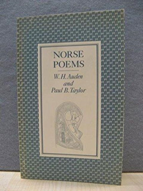 Cover for W. H. Auden · Norse Poems (Paperback Book) (1983)