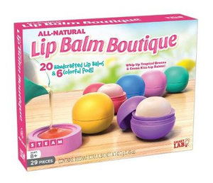 Cover for SmartLab Toys · All-Natural Lip Balm Boutique: 20 Handcrafted Lip Balms &amp; 6 Colorful Pods! (MERCH) (2019)