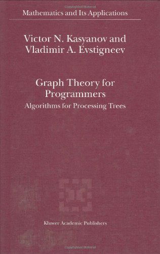 Cover for Victor N. Kasyanov · Graph Theory for Programmers: Algorithms for Processing Trees - Mathematics and Its Applications (Hardcover Book) (2000)