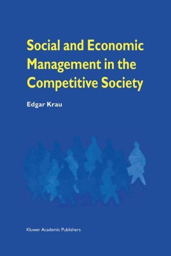 Cover for Edgar Krau · Social and Economic Management in the Competitive Society (Innbunden bok) [1998 edition] (1997)