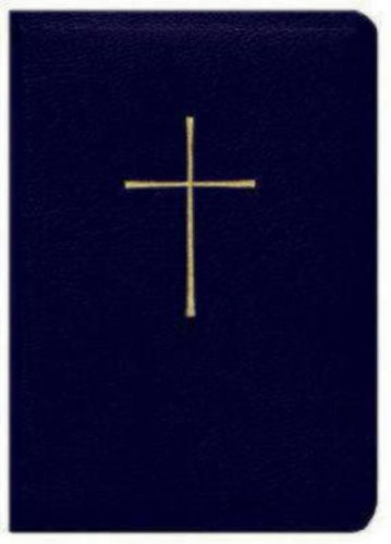 Cover for Church Publishing Incorporated · Book of Common Prayer Deluxe Personal Edition: Navy Bonded Leather (Hardcover Book) [Lea edition] (1979)