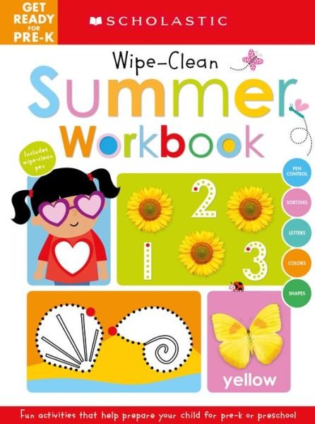 Cover for Scholastic · Get Ready for Pre-K Summer Workbook: Scholastic Early Learners (Wipe-Clean Workbook) - Scholastic Early Learners (Taschenbuch) (2020)