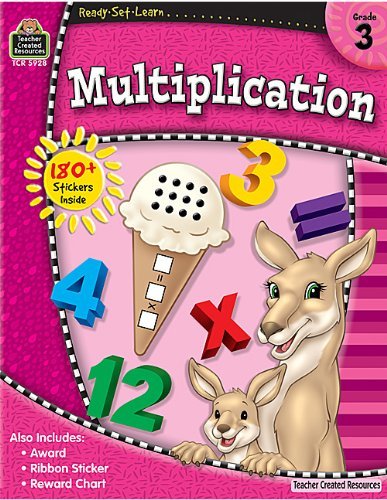 Cover for Teacher Created Resources Staff · Ready-set-learn: Multiplication Grd 3 (Paperback Bog) [Workbook edition] (2008)