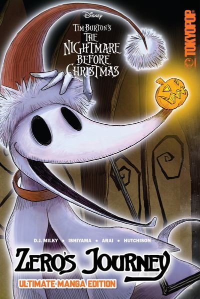 Cover for D.J. Milky · Disney Manga: Tim Burton's The Nightmare Before Christmas - Zero's Journey (Paperback Bog) [Ultimate Manga edition] (2020)