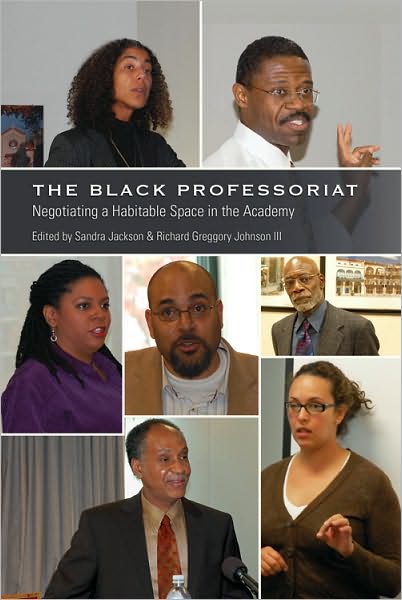 Cover for The Black Professoriat: Negotiating a Habitable Space in the Academy - Black Studies and Critical Thinking (Hardcover Book) [New edition] (2011)