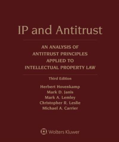 Cover for Herbert Hovenkamp · IP and Antitrust (Loose-leaf) (2020)