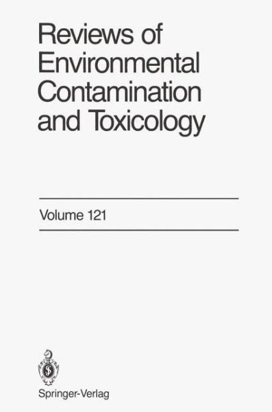 Cover for George W. Ware · Reviews of Environmental Contamination and Toxicology: Continuation of Residue Reviews - Reviews of Environmental Contamination and Toxicology (Taschenbuch) [Softcover reprint of the original 1st ed. 1991 edition] (2011)