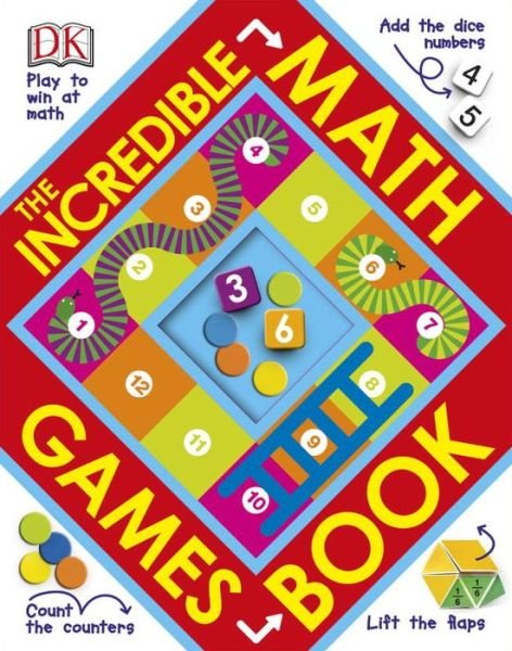 The Incredible Math Games Book - Dk Publishing - Bøker - DK Publishing (Dorling Kindersley) - 9781465436283 - 7. juli 2015