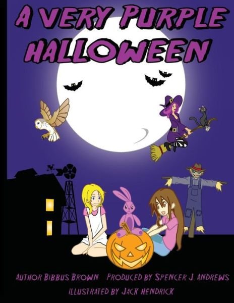 Cover for Bibbus Brown · A Very Purple Halloween (Taschenbuch) (2014)