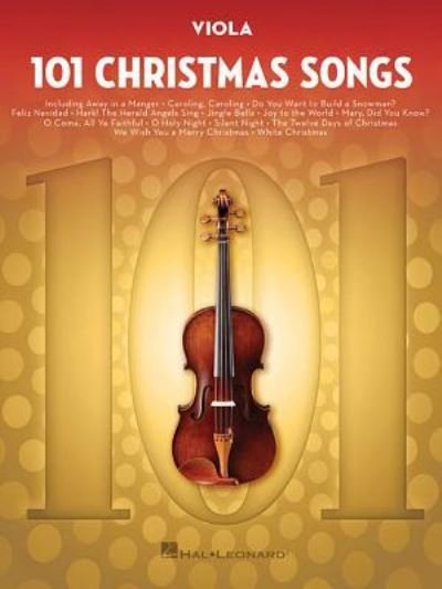 Cover for Hal Leonard Publishing Corporation · 101 Christmas Songs (Buch) (2018)