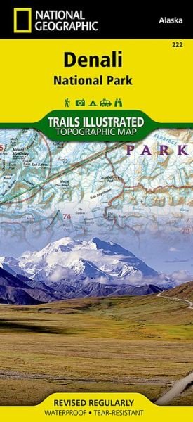 Cover for National Geographic · Trails Illustrated Map: Denali National Park &amp; Preserve (Tryksag) (2023)