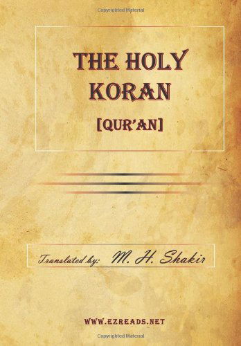 Cover for Muhammad Habib Shakir · The Holy Koran [qur'an] (Paperback Book) (2009)