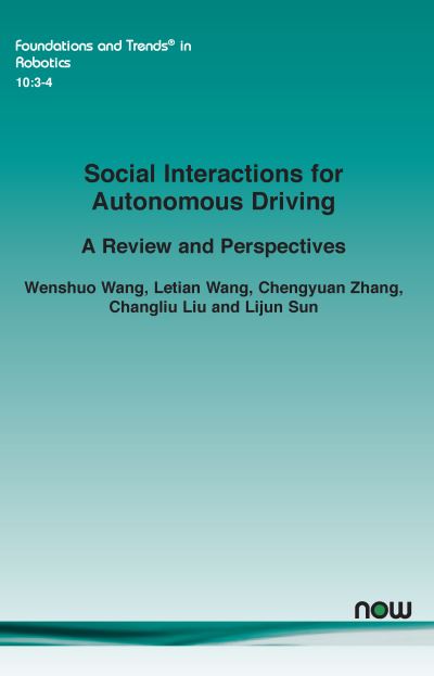 Cover for Wenshuo Wang · Social Interactions for Autonomous Driving (Book) (2022)