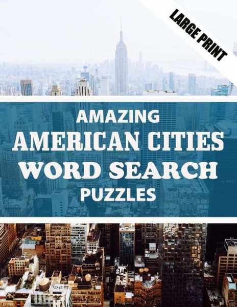 Cover for Amazing Puzzles · Amazing American Cities Word Search Puzzle (Paperback Book) (2020)