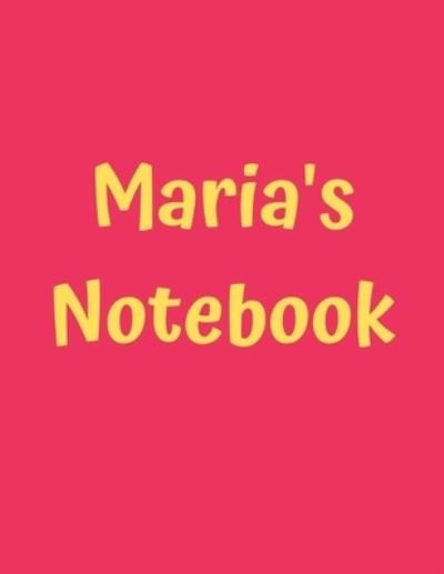Cover for 99 Notes · Maria?s Notebook (Pocketbok) (2019)