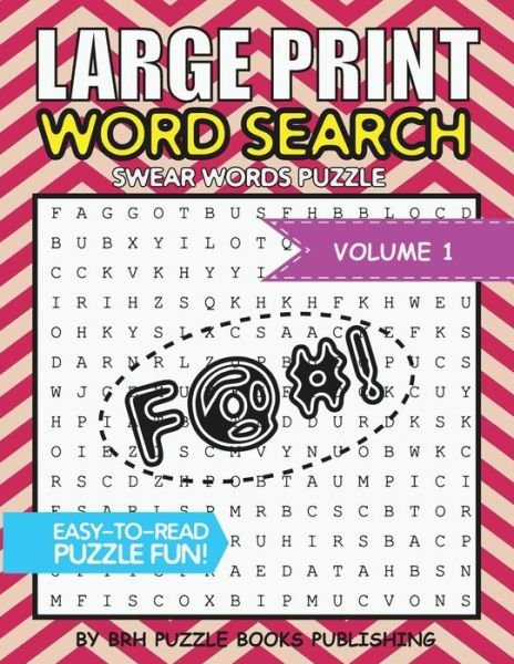 Cover for Brh Puzzle Books · Large Print Word Search (Paperback Book) (2018)