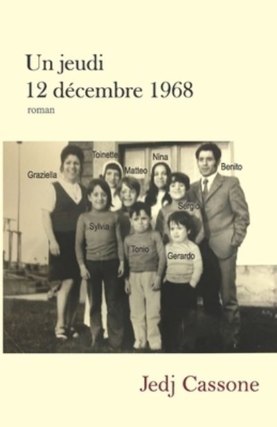 Cover for Jedj Cassone · Un jeudi 12 decembre 1968 (Paperback Book) (2018)