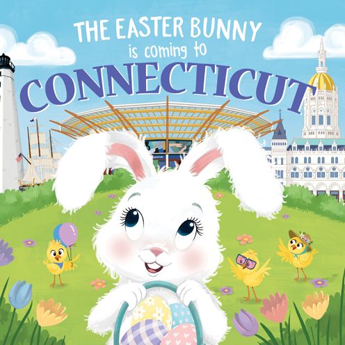 Cover for Eric James · The Easter Bunny is Coming to Connecticut (Inbunden Bok) (2020)