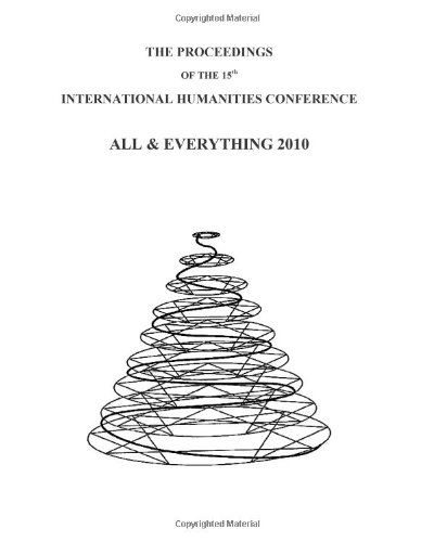 Cover for Seymour Ginsburg · The Proceedings of the 15th International Humanities Conference: All &amp; Everything 2010 (Paperback Book) (2010)