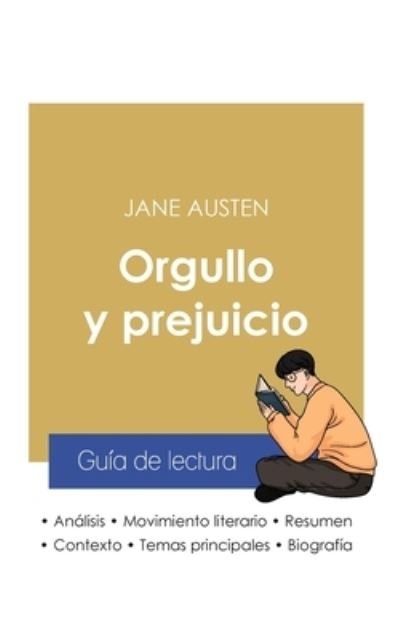 Cover for Jane Austen · Guia de lectura Orgullo y prejuicio de Jane Austen (analisis literario de referencia y resumen completo) (Paperback Bog) (2020)