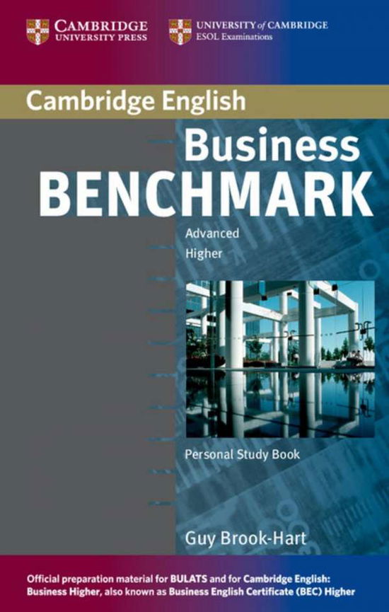 Cover for Guy Brook-hart · Business Benchmark.3 Pers.Study (BEC+BUL (Buch)