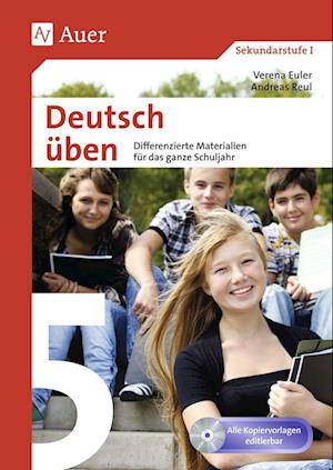 Deutsch üben Klasse 5 - Verena Euler - Boeken - Auer Verlag i.d.AAP LW - 9783403067283 - 1 april 2019