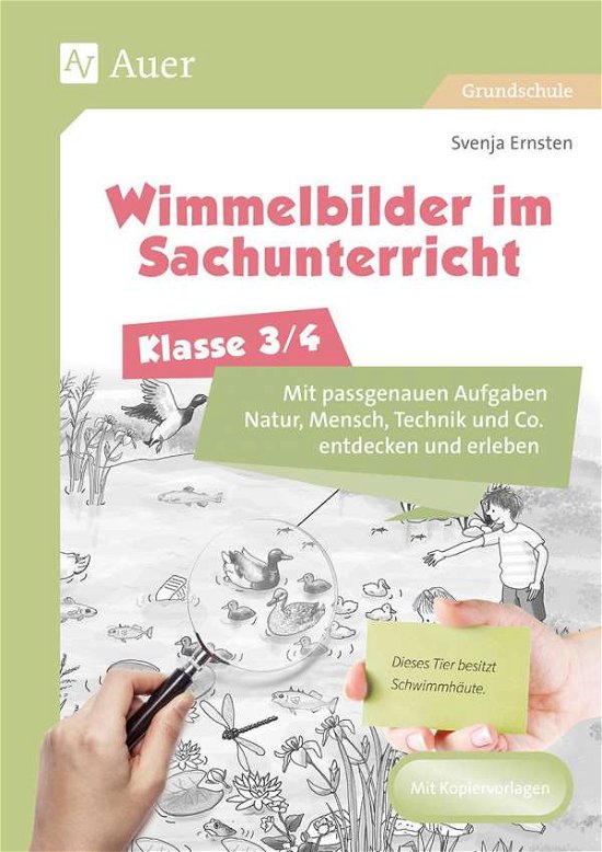 Cover for Svenja Ernsten · Wimmelbilder im Sachunterricht - Klasse 3/4 (Pamphlet) (2021)