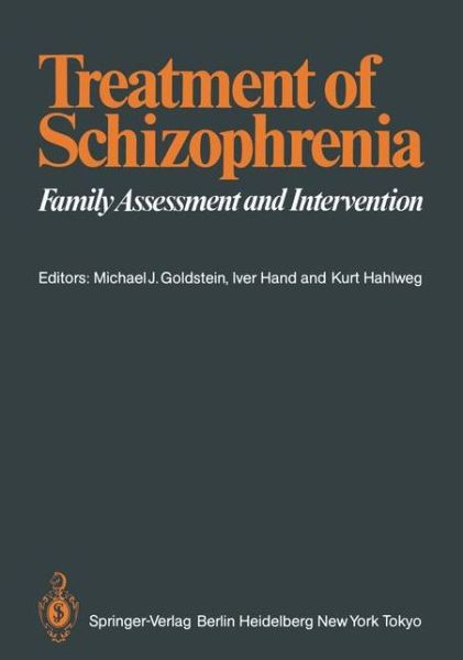 Cover for Michael J Goldstein · Treatment of Schizophrenia: Family Assessment and Intervention (Paperback Book) (1986)