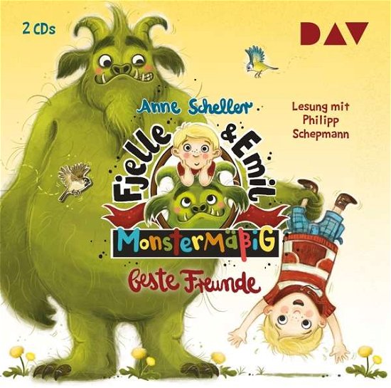 Cover for Anne Scheller · Fjelle und Emil - Monstermäßig beste Freunde (CD) (2019)