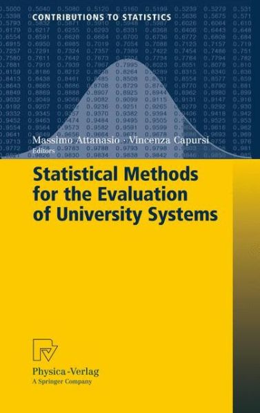 Cover for Massimo Attanasio · Statistical Methods for the Evaluation of University Systems - Contributions to Statistics (Paperback Book) [2011 edition] (2013)